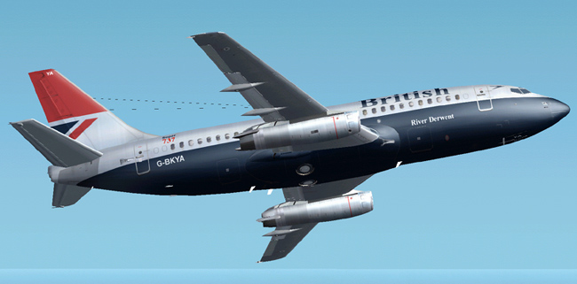 British Airways Boeing 737-200
