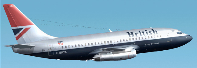 British Airways Boeing 737-200