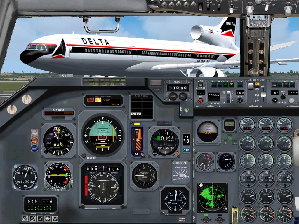 L1011 Tristar Panel For Fs2004