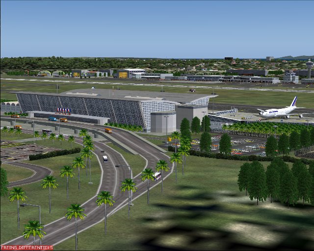 Tffr Pôle Caraïbes, International Airport Of Guadeloupe Island For Fs2004
