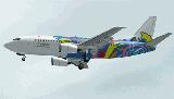Boeing 737-300 Garuda Citilink This Is Textures Repaint Texture Of 737Ffx.repainted Of Mys