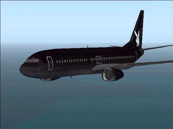 Fs2004 Playboy Default Boeing 737-400 Textures Exclusively This Is Repainted Textures For