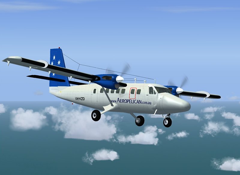 Fs2004 Project Globetwotter Dhc6-300