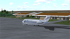 Fs2004 - Scenery Palenque/Mexico