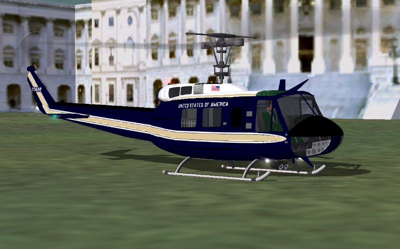 Fs2004 Uh-1H 1St Helicopter Squadon