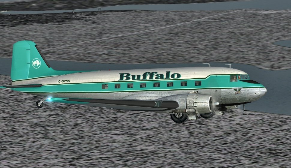 Fs9 Dc-3 Buffalo Airways Repaint