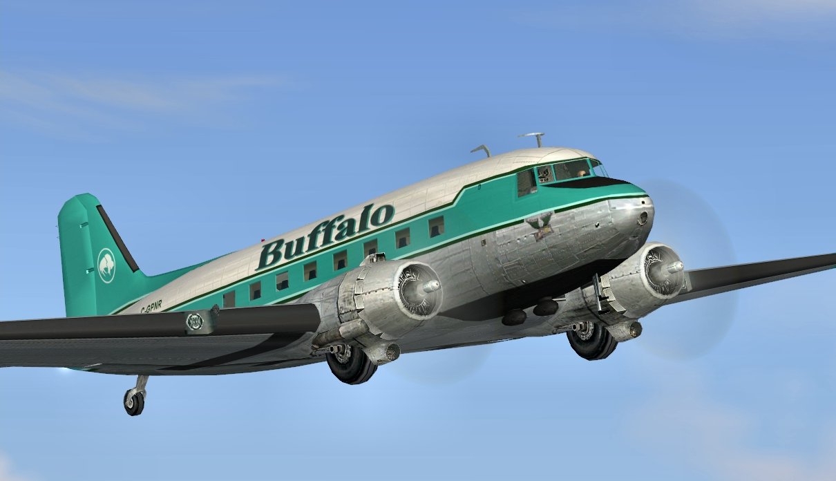 Fs9 Dc-3 Buffalo Airways Repaint