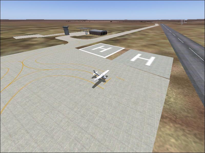 Fs2004 Scenery Of Faps Potchefstroom South Africa.includes Original Gmax Files Plus Afcad