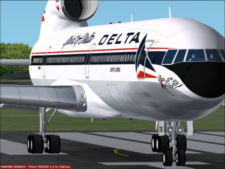 Fs2002/2004 Delta Airlines L-1011-100 Spirit Of Delta/Delta Belle