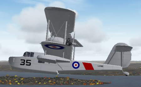 Fs2004 Supermarine Walrus Hms Devon 1939 Textures