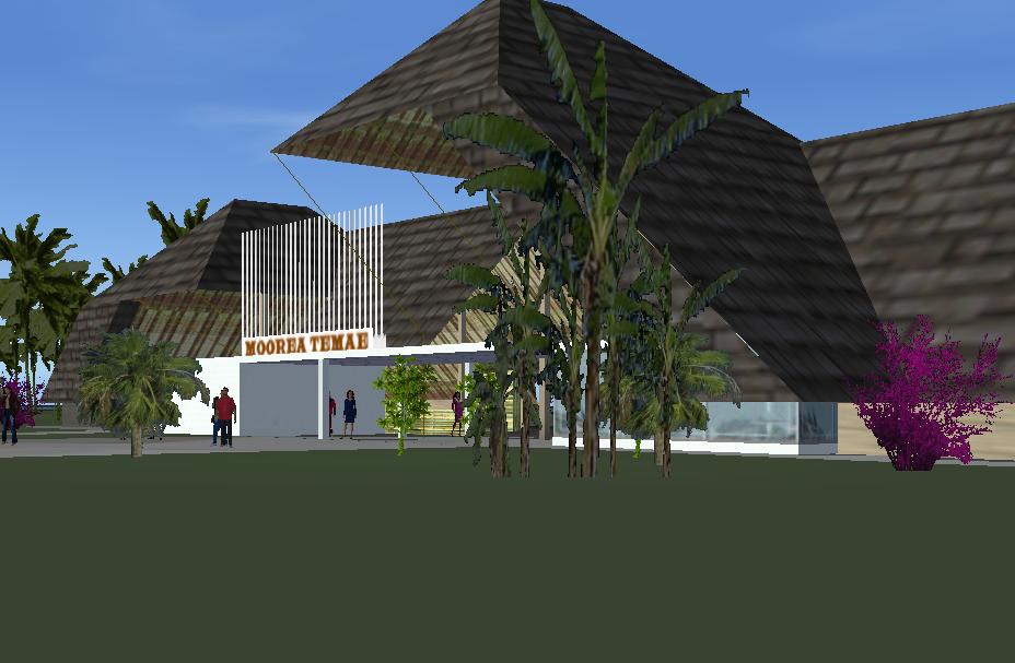 Fs2004, Moorea Airport, Temae, French Polynesia, Nttm