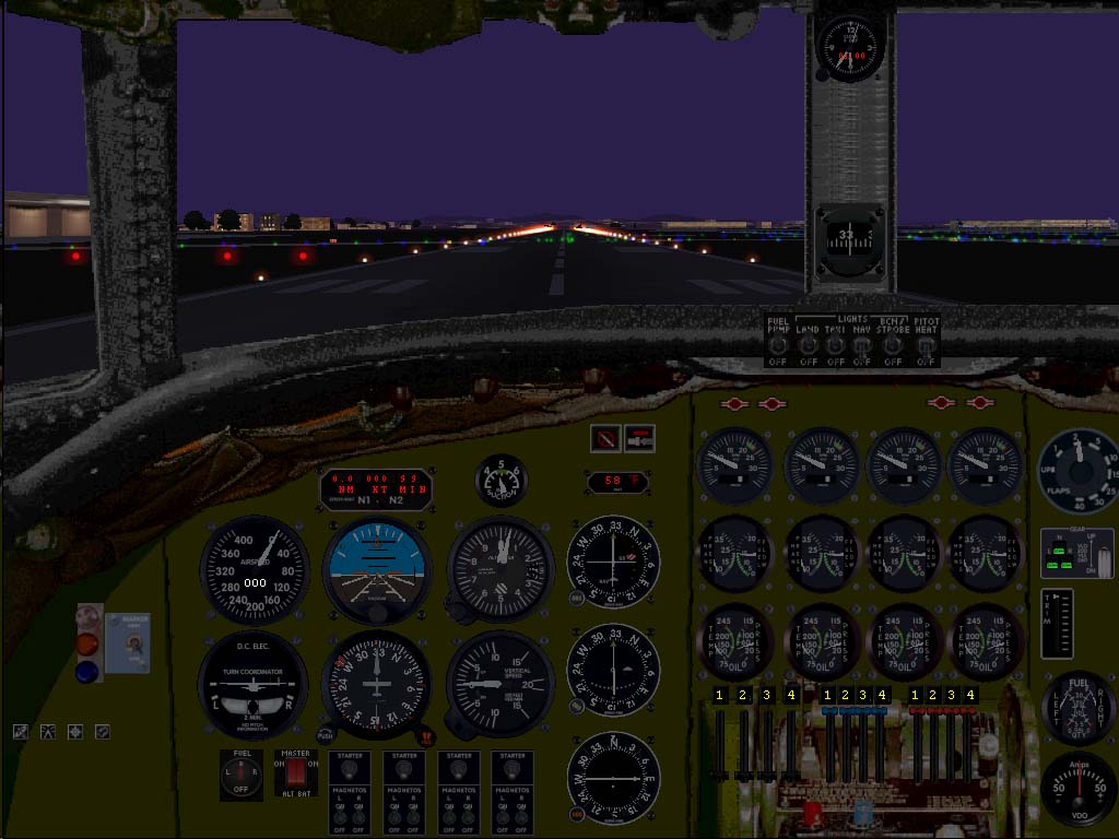 Douglas Dc-4 Panel