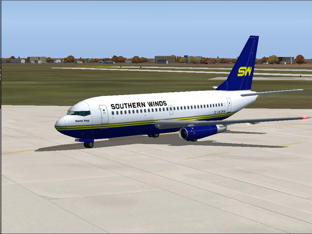 Southern Winds B.737-2M6Adv Lv-Zyx Buenos Aires