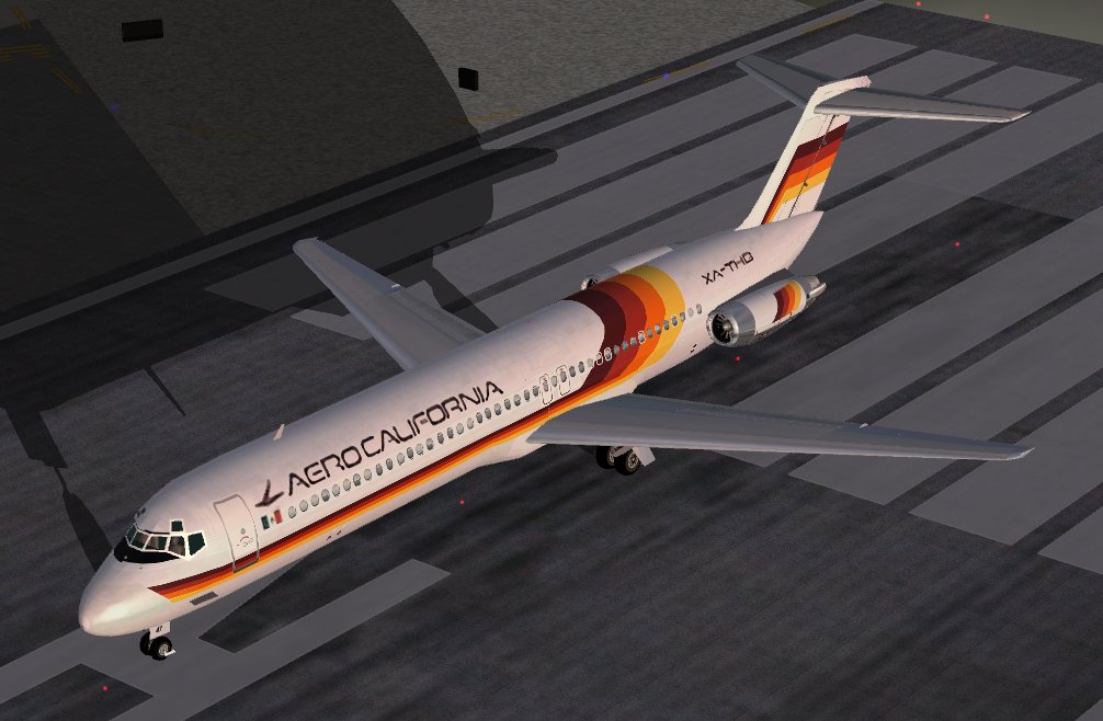 Dc9-30 In Aerocalifornia, Aerocaribe, And Aeromexico Liveries By I