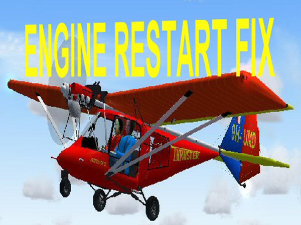 Fs2004/2002 Engine Restart Fix For The Thruster Sprint.this File Contains 4 New Aircraft F