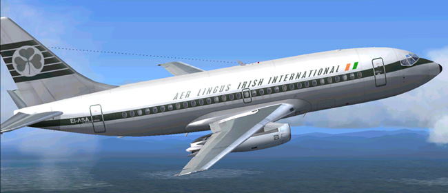 Aer Lingus Very Old Colors Boeing 737-200