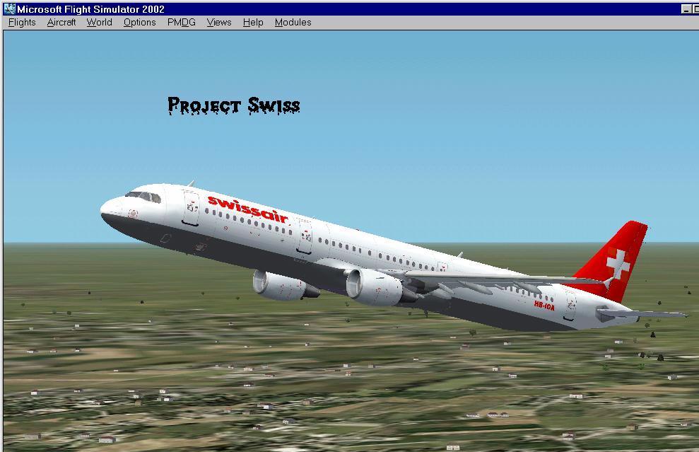 Swiss Air -Ifdg Airbus A321- The Aircraft Model Includes Most Of The Standard Features Inc