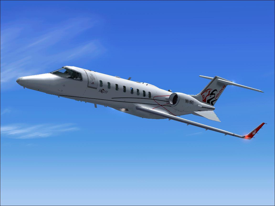 Fs2004 Holden Racing Team Livery Concept Learjet Textures Exclusively This Is Repainted Te