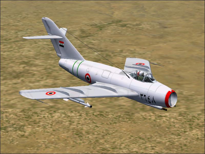 Cfs2 - Mikoyan Mig-17 Fresco Of The Egyptian Air Force