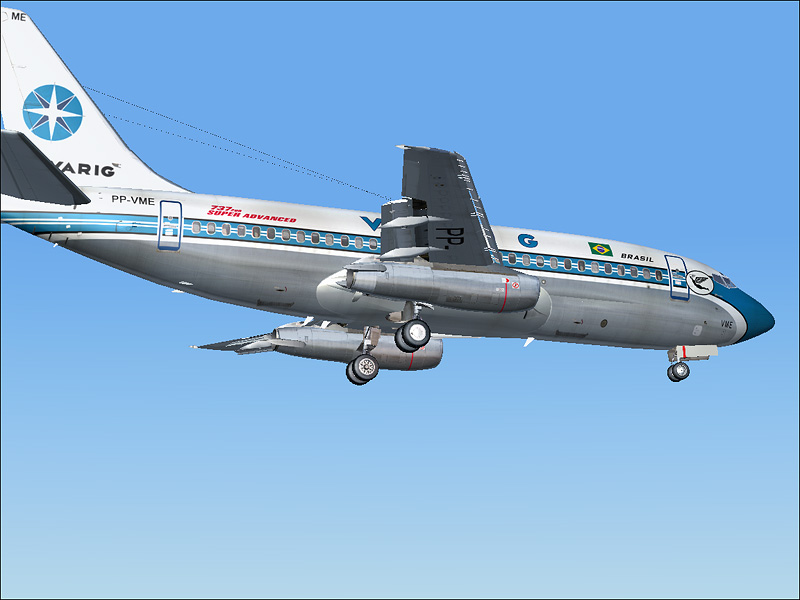 Fs2004 Boeing 737-200 Varig Oc Pp-Vme