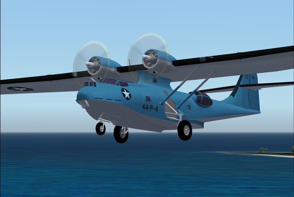Pby5A Catalina Vp-44 1942 Battle Of Midway Search Plane