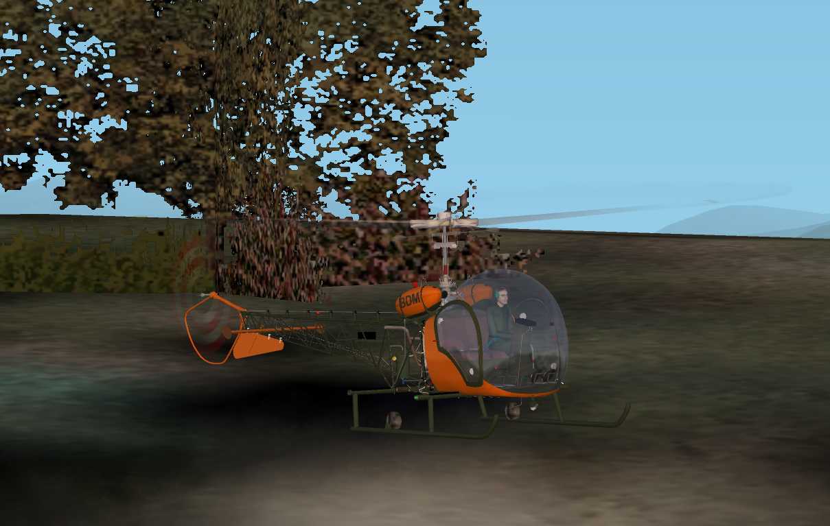 Bell 47 Version 2.2 For Flight Simulator 2004 Model And Textures By Jean-Marie Mermaz