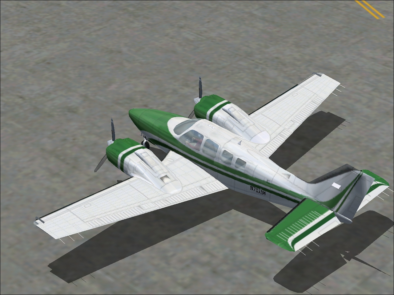 2002, 2004 Baron 58 Repaint