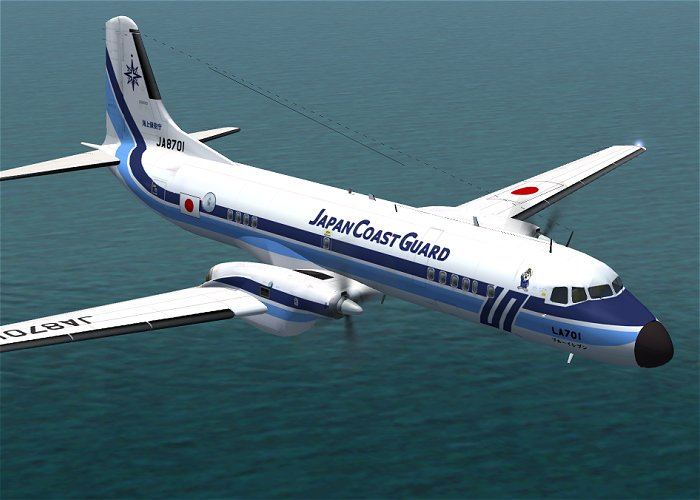 Fs 2002/2004 Jcg Ys-11A Ship 701 Japans Versatile Ys-11 Turboprop Has Served Many Roles Ov