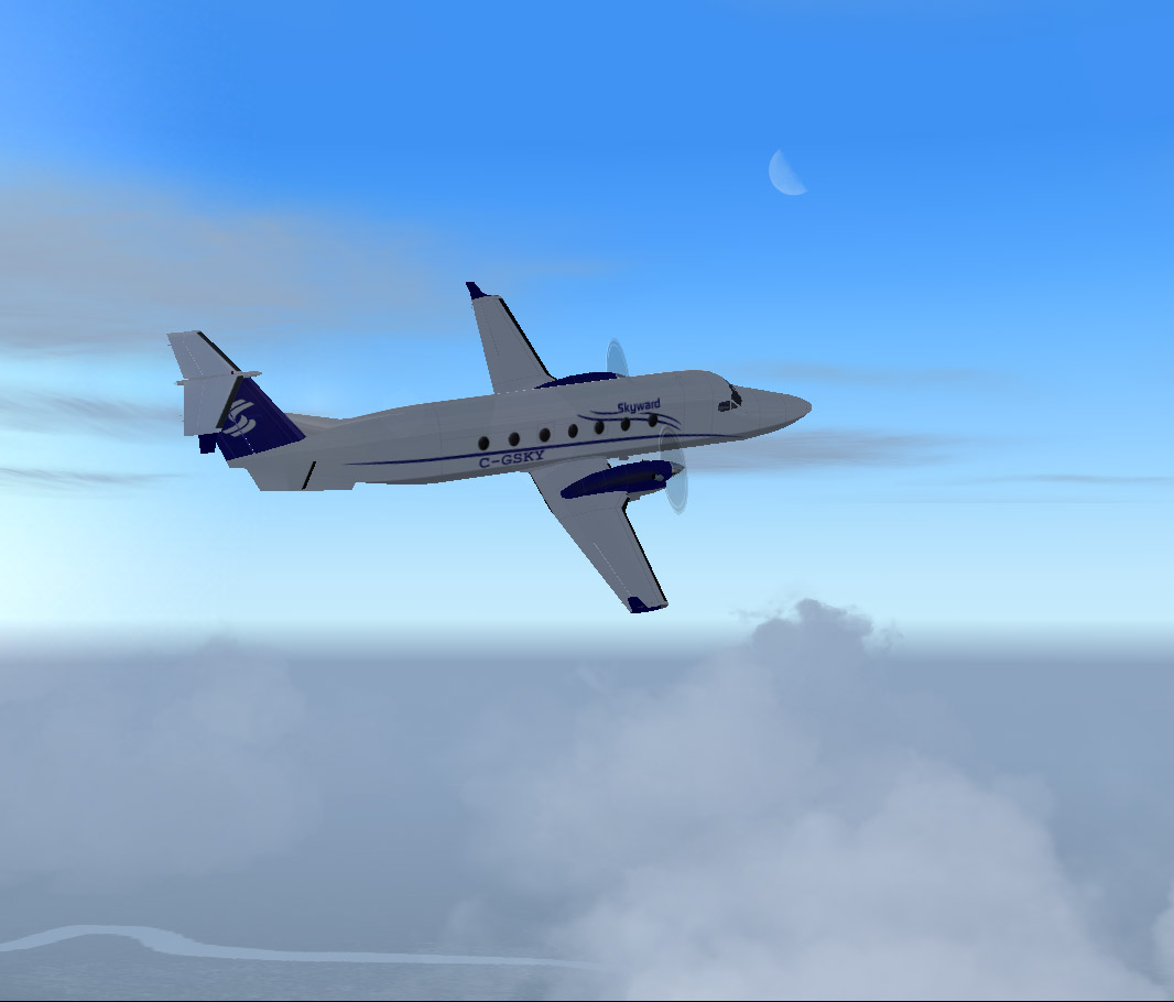 Fs2002/Fs2004 Skyward Beech 1900D