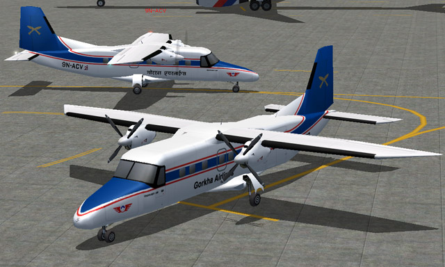 Dornier 228-100/200 Ai For Flight Simulator 2004/Flightsim Fs2004/Fs9 Models Feature 6 Lev