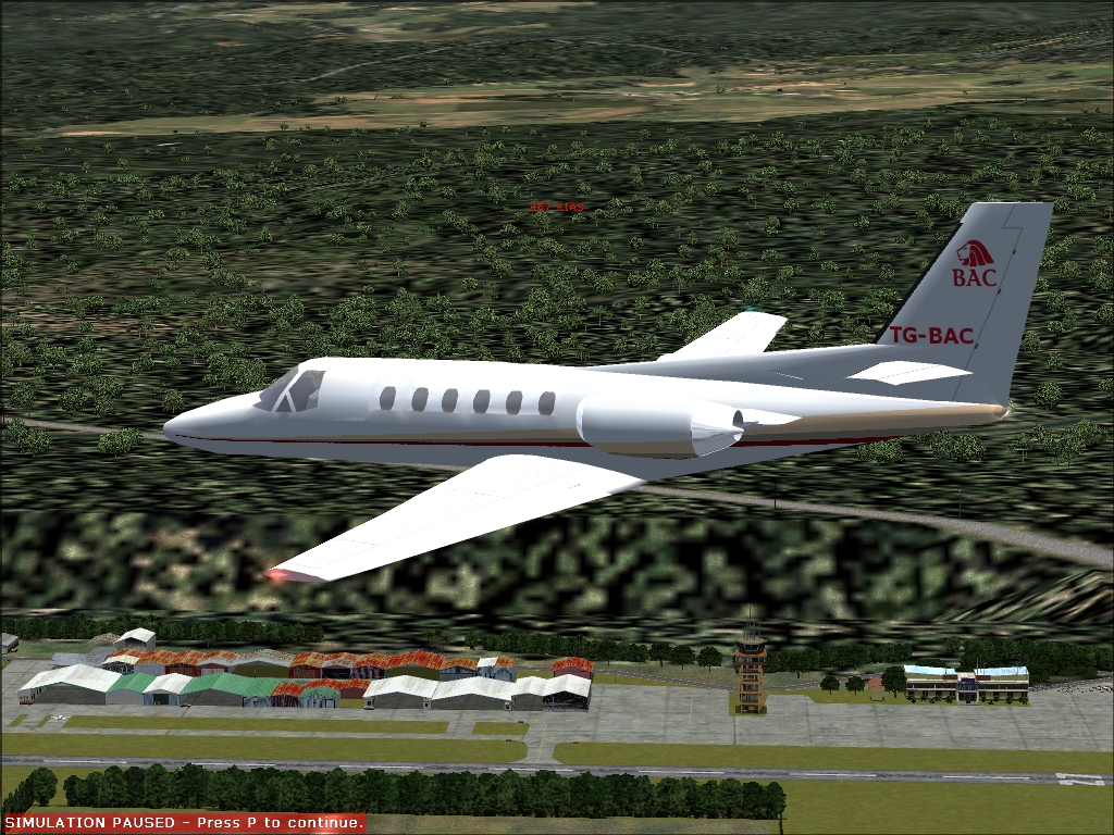 Fs2004/Fs2002 Cessna Citation C550 Bravo Bac International Bank