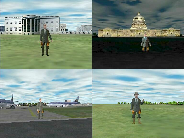 George Bush Shareware Scenery 2002 For Microsoft Flight Simulator 2002