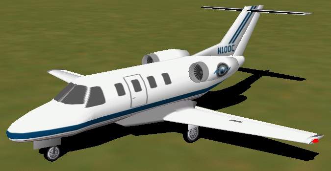 Fs2000 Century Jet Ca-100