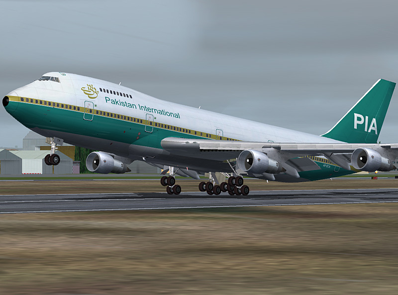 Project Opensky Boeing 747-200 V3 For Fs2004 Exclusively Pakistan International Airlines A