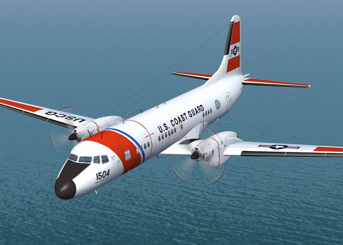 Flight Simulator 2002/2004 Uscg Ys-11A Ship 1504 This Is A Fictitious Repaint Of The Afg Y — 1