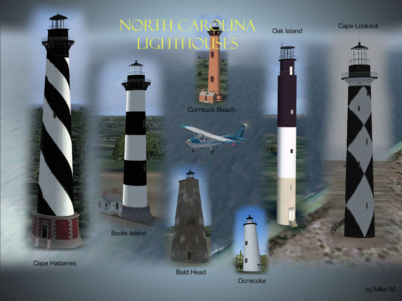 Fs2004 North Carolina Lighthouses 1.0 — 1