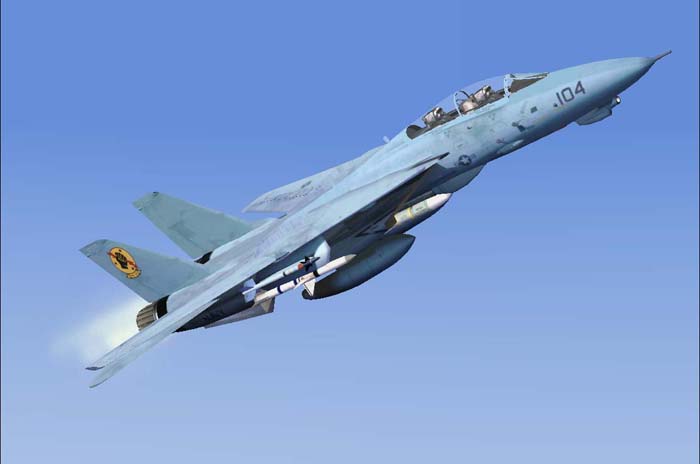 Fs2004 Grumman F-14A Top Gun Tomcats