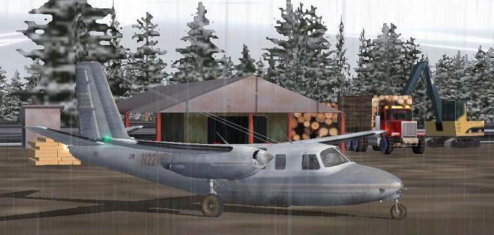 Aero Commander 500 Cargo (With Vc) For Fs2004/Flightsim Fs2004/Fs9 By Milton Shupe, Scott