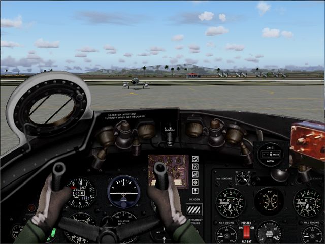 For Fs2004, Ee Canberra Panel