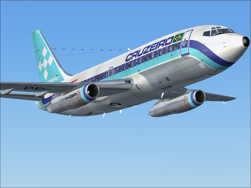 Fs2004 Boeing 737-200 Cruzeiro Pp-Cjn