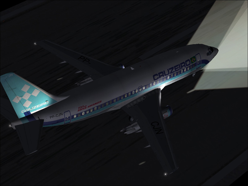Fs2004 Boeing 737-200 Cruzeiro Pp-Cjn