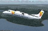 Fs2002/Fs2004 British European Dash 8-Q300 This Is An Renovated Repaint Of Oleksiy Frolov