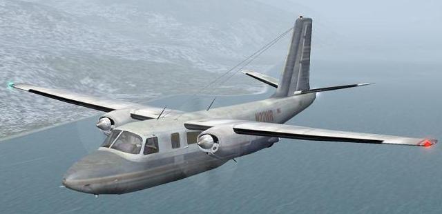 Aero Commander 500 Cargo (No Vc) For Fs2004/Fs9