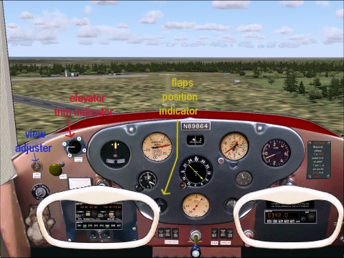 Fs 2004 Cessna 140 Panel