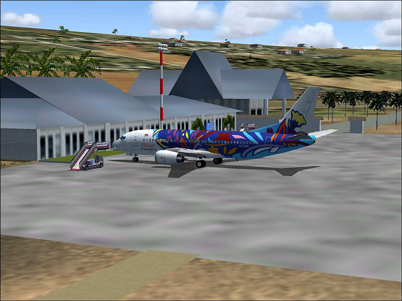 Scenery Of Wolter Monginsidi Airport, Kendari- Indonesia