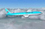 Fspainter Boeing 777-200 Korean Air Presentation: Boeing 777-200 Korean Air For Fs2004 — 1