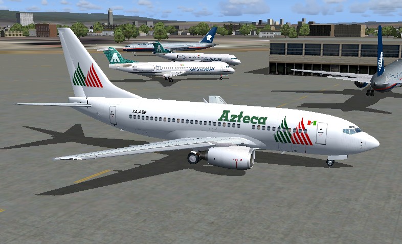Kittyhawk Boeing 737-700 Lineas Aereas Azteca