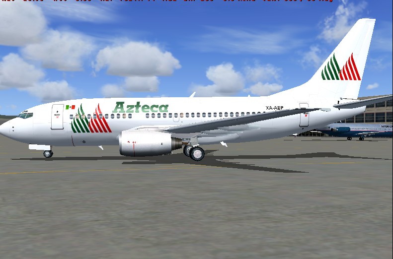 Kittyhawk Boeing 737-700 Lineas Aereas Azteca