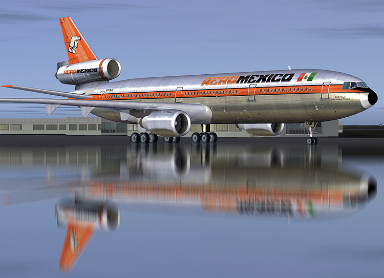 Fs2004 Aeromexico Dc-10