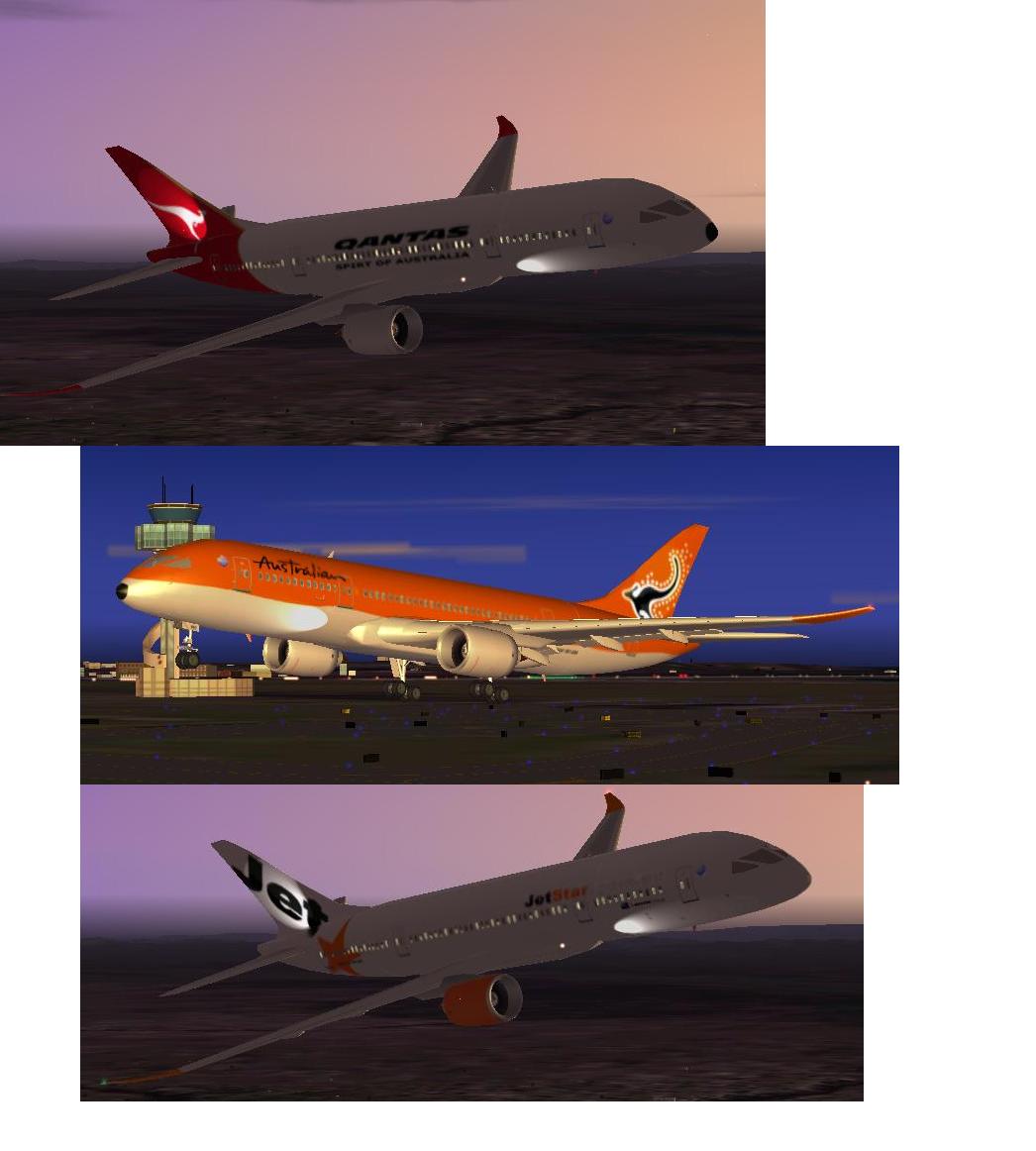 Flightsim Fs2004/Fs9/Fs2004 Boeing B7E7-800 Ana The Boeing 7E7-800 Is Intended To Replace